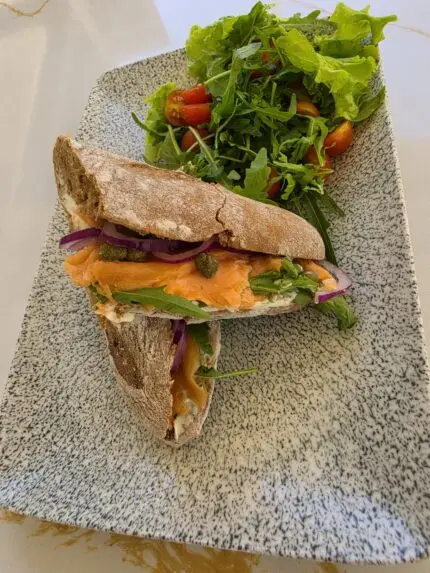 Smoked Salmon Sandwich
