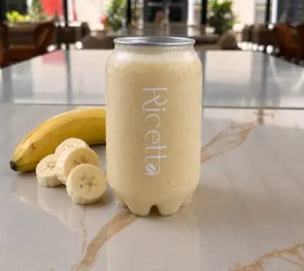 Banana with milk